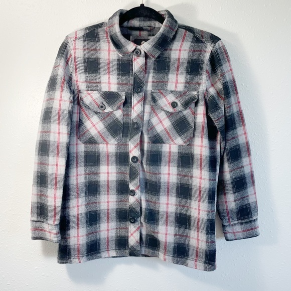 Dravus Jairn red + black‎ flannel shirt small zumiez - Picture 1 of 8
